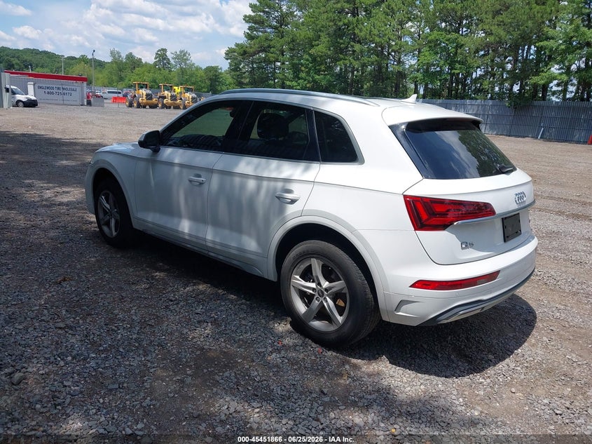 2021 Audi Q5 VIN WA1AAAFY5M2088603 IAAI salvage auction — FRONT END, Salvage Title, sold $11,600 on 2026-07-29 (photo 3)