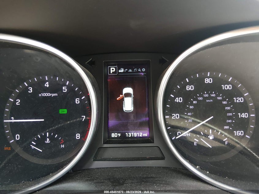 2017 Hyundai Santa fe VIN 5XYZW4LA1HG434743 IAAI salvage auction — FRONT END, Salvage (Kansas), sold $2,550 on 2026-07-22 (photo 7)