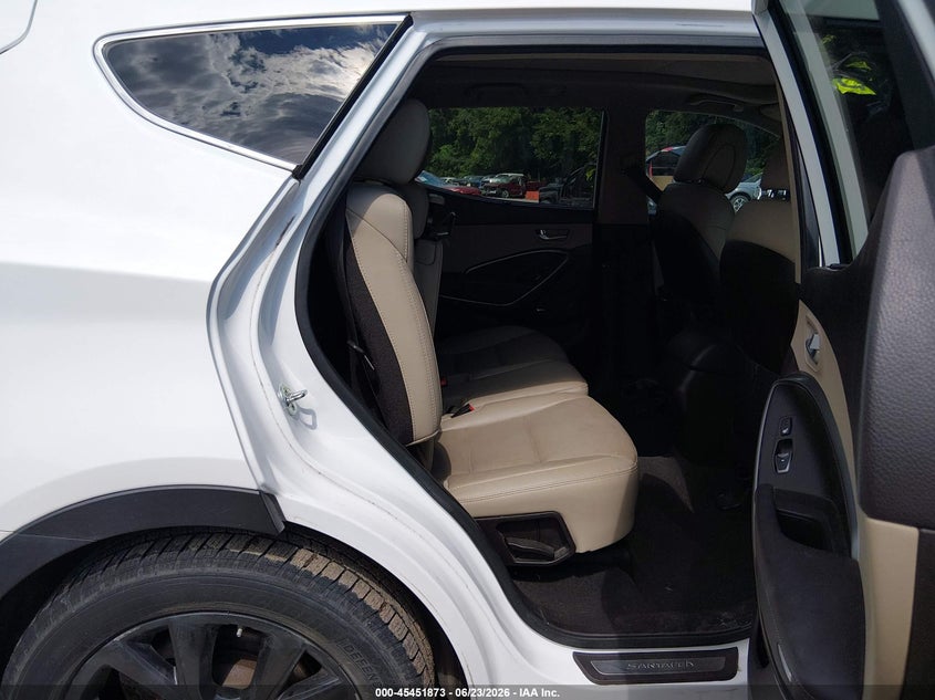 2017 Hyundai Santa fe VIN 5XYZW4LA1HG434743 IAAI salvage auction — FRONT END, Salvage (Kansas), sold $2,550 on 2026-07-22 (photo 8)