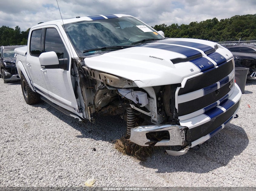 2016 Ford F-150 VIN 1FTEW1EF4GFA31749 IAAI salvage auction — RIGHT FRONT, Salvage Title, sold $17,600 on 2026-07-30 (photo 1)