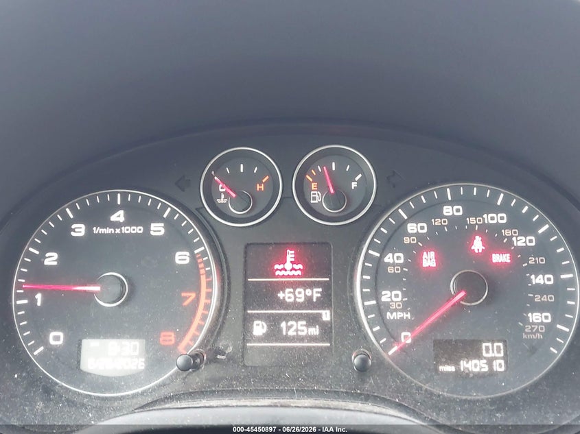 2012 Audi A3 VIN WAUFEAFM2CA082238 IAAI salvage auction — NORMAL WEAR, Clear (Maryland), sold $875 on 2026-07-16 (photo 7)