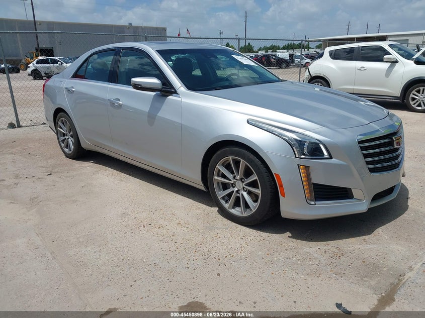 2019 Cadillac Cts VIN 1G6AR5SS3K0101819 IAAI salvage auction — WATER/FLOOD, Wait Title, sold $3,900 on 2026-09-11 (photo 1)