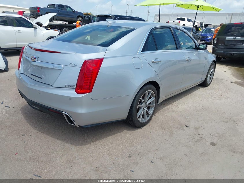 2019 Cadillac Cts VIN 1G6AR5SS3K0101819 IAAI salvage auction — WATER/FLOOD, Wait Title, sold $3,900 on 2026-09-11 (photo 4)