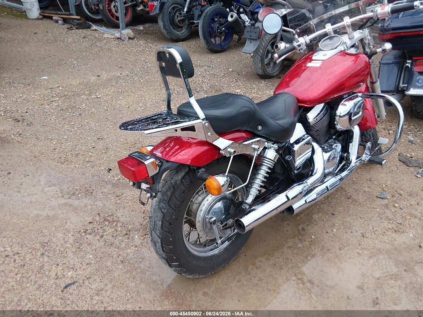 2003 Honda Vt750 VIN JH2RC44553M708342 IAAI salvage auction — NORMAL WEAR, Clear-Endorsement (Wisconsin), sold $100 on 2026-07-15 (photo 4)