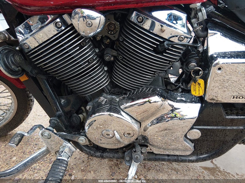 2003 Honda Vt750 VIN JH2RC44553M708342 IAAI salvage auction — NORMAL WEAR, Clear-Endorsement (Wisconsin), sold $100 on 2026-07-15 (photo 9)