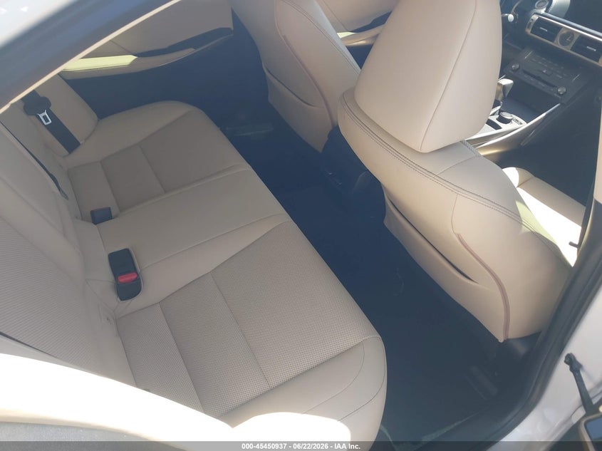 2016 Lexus Is VIN JTHBA1D27G5011404 IAAI salvage auction — LEFT SIDE, Salvage Title, sold $7,600 on 2026-07-27 (photo 8)