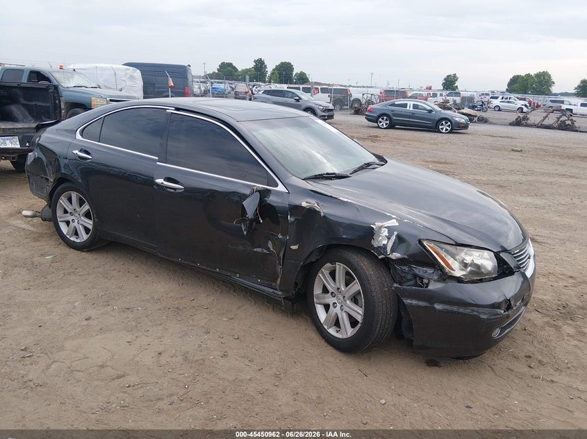 2007 Lexus Es 350 VIN JTHBJ46G672119122 IAAI salvage auction — FRONT & REAR, Salvage (Arkansas), sold $850 on 2026-07-29 (photo 1)