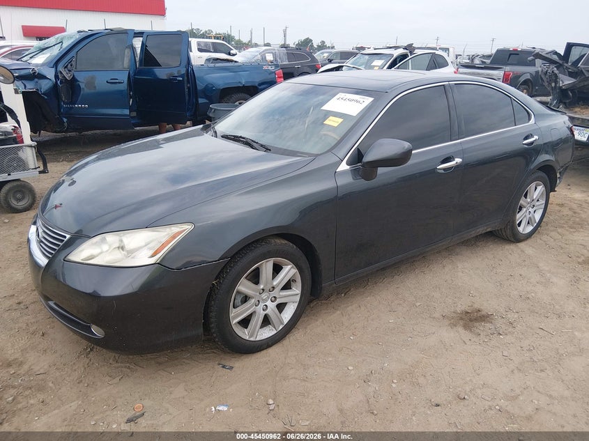 2007 Lexus Es 350 VIN JTHBJ46G672119122 IAAI salvage auction — FRONT & REAR, Salvage (Arkansas), sold $850 on 2026-07-29 (photo 2)