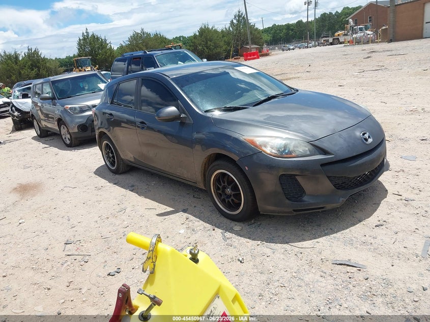 2012 Mazda 3 VIN JM1BL1L86C1660078 IAAI salvage auction — NORMAL WEAR, Salvage Title, sold $350 on 2026-07-27 (photo 1)