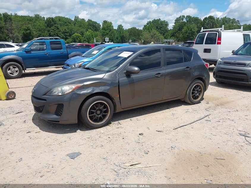 2012 Mazda 3 VIN JM1BL1L86C1660078 IAAI salvage auction — NORMAL WEAR, Salvage Title, sold $350 on 2026-07-27 (photo 2)