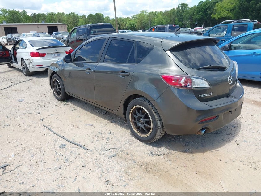 2012 Mazda 3 VIN JM1BL1L86C1660078 IAAI salvage auction — NORMAL WEAR, Salvage Title, sold $350 on 2026-07-27 (photo 3)