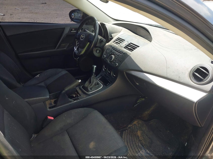 2012 Mazda 3 VIN JM1BL1L86C1660078 IAAI salvage auction — NORMAL WEAR, Salvage Title, sold $350 on 2026-07-27 (photo 5)