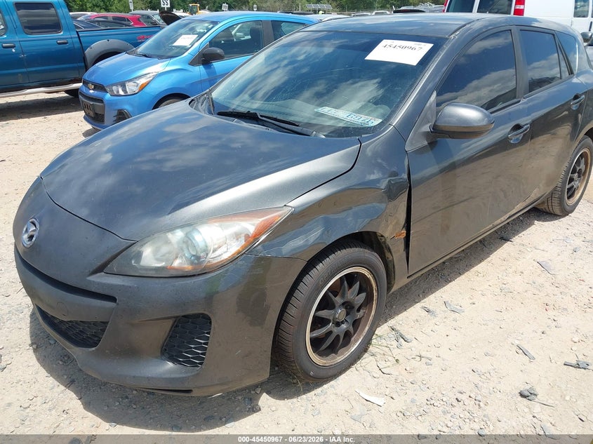 2012 Mazda 3 VIN JM1BL1L86C1660078 IAAI salvage auction — NORMAL WEAR, Salvage Title, sold $350 on 2026-07-27 (photo 6)