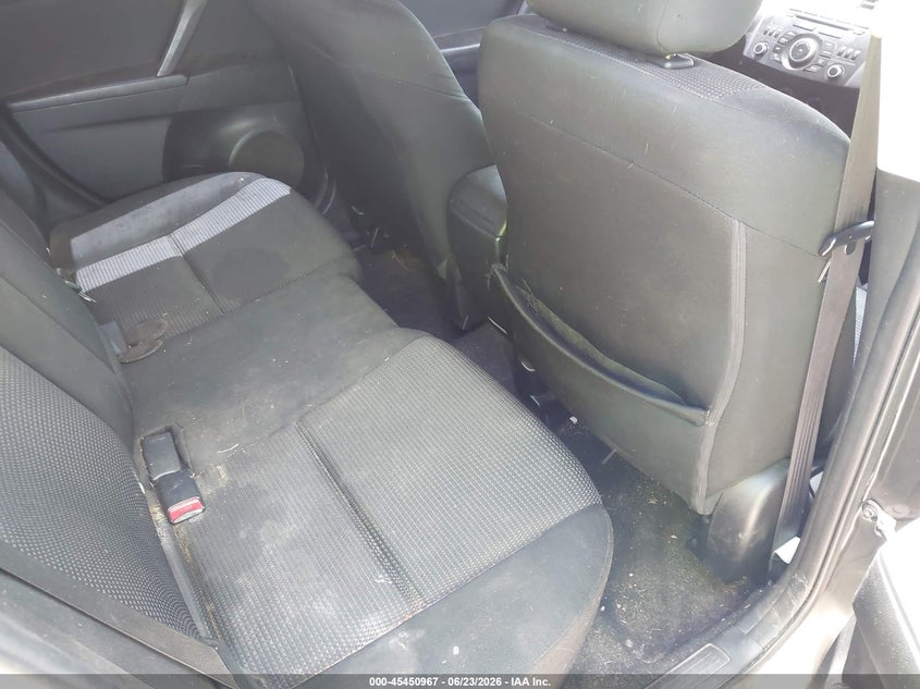 2012 Mazda 3 VIN JM1BL1L86C1660078 IAAI salvage auction — NORMAL WEAR, Salvage Title, sold $350 on 2026-07-27 (photo 8)