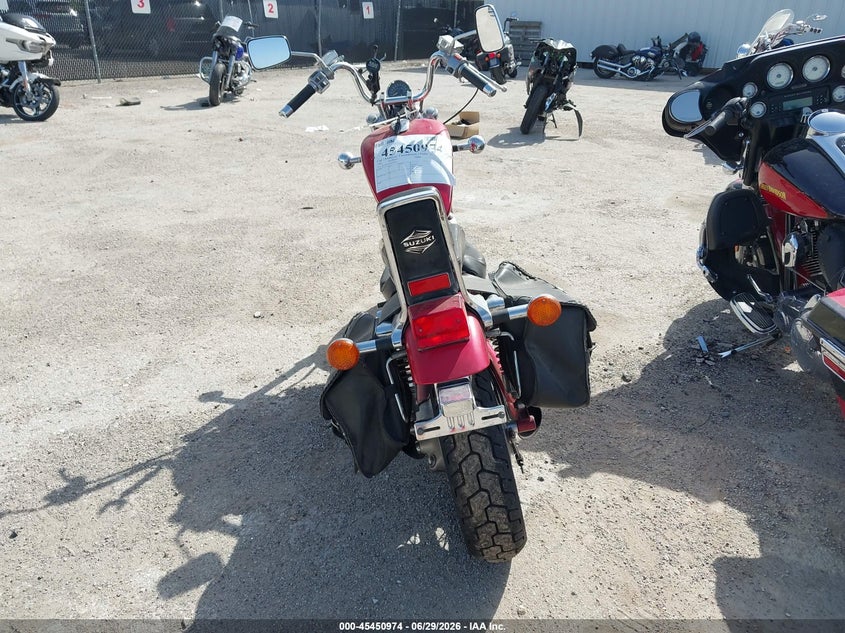 1992 Suzuki Vs800 VIN JS1VS52A7N2100301 IAAI salvage auction — NORMAL WEAR, Original (Texas), sold $125 on 2026-07-07 (photo 6)