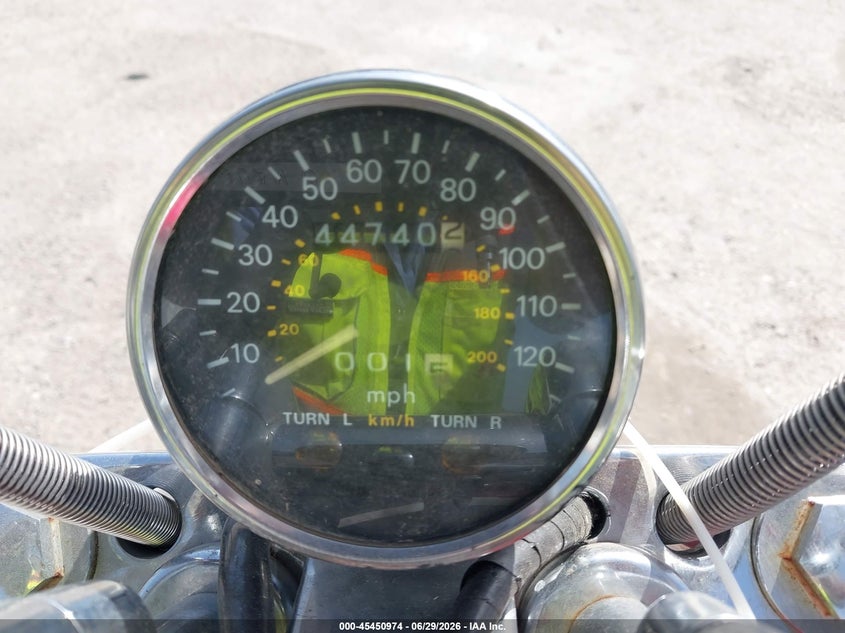 1992 Suzuki Vs800 VIN JS1VS52A7N2100301 IAAI salvage auction — NORMAL WEAR, Original (Texas), sold $125 on 2026-07-07 (photo 7)