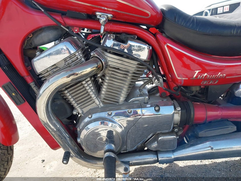 1992 Suzuki Vs800 VIN JS1VS52A7N2100301 IAAI salvage auction — NORMAL WEAR, Original (Texas), sold $125 on 2026-07-07 (photo 9)