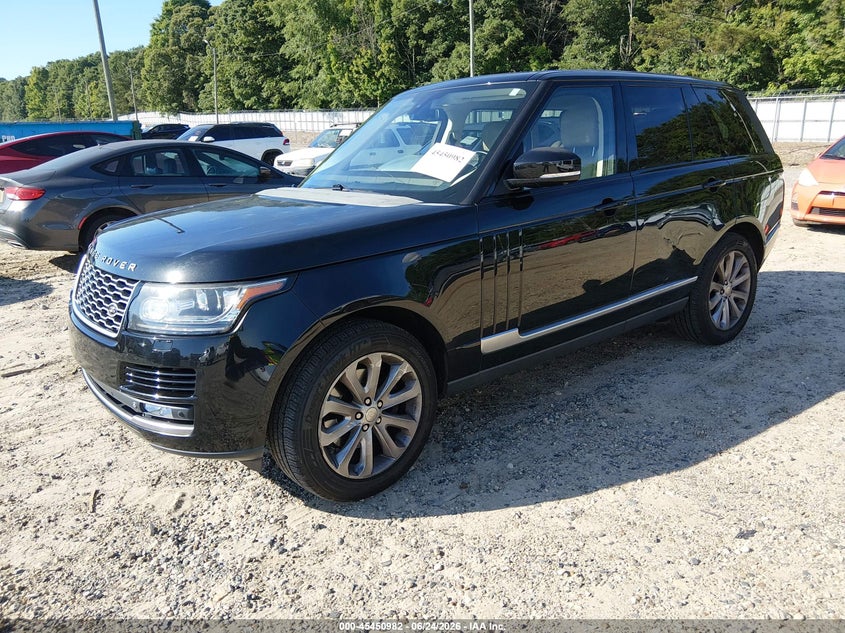 2015 Land rover RANGE ROVER VIN SALGS2VF6FA199469 IAAI salvage auction — NORMAL WEAR, Clear (Georgia), sold $4,625 on 2026-07-09 (photo 2)