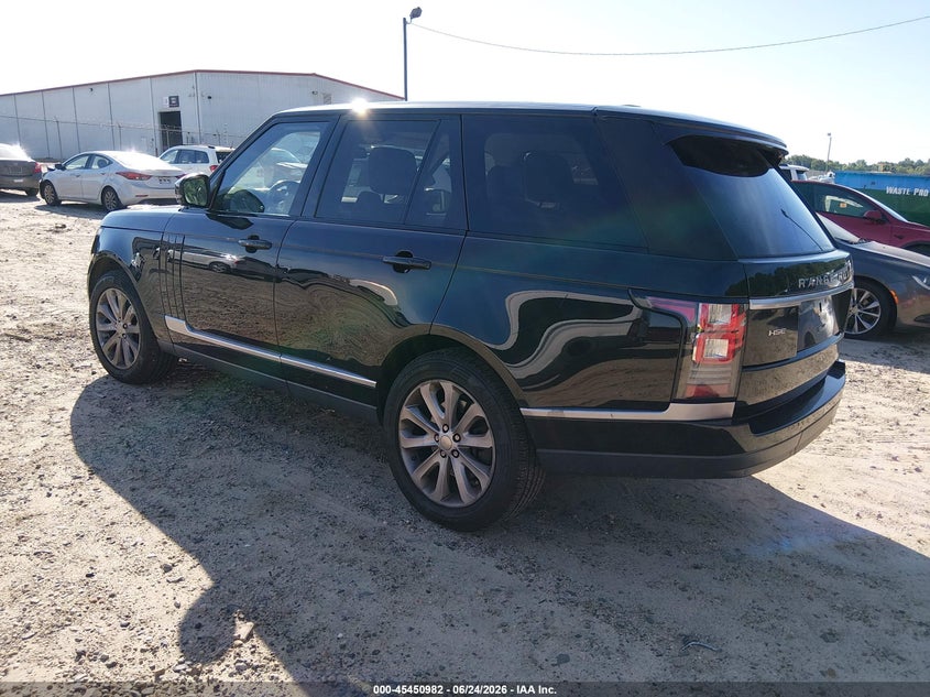 2015 Land rover RANGE ROVER VIN SALGS2VF6FA199469 IAAI salvage auction — NORMAL WEAR, Clear (Georgia), sold $4,625 on 2026-07-09 (photo 3)