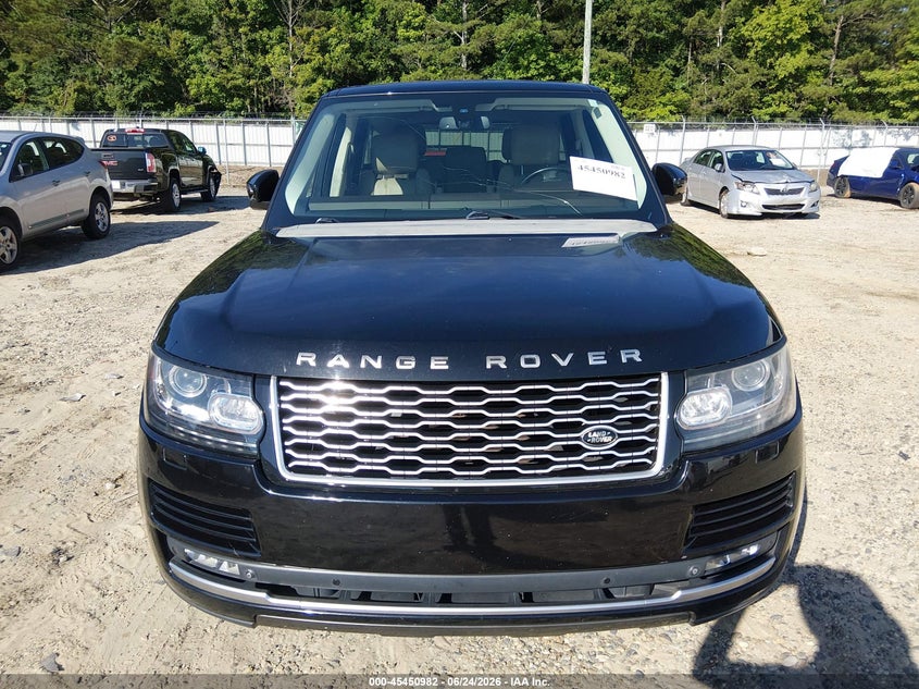 2015 Land rover RANGE ROVER VIN SALGS2VF6FA199469 IAAI salvage auction — NORMAL WEAR, Clear (Georgia), sold $4,625 on 2026-07-09 (photo 6)