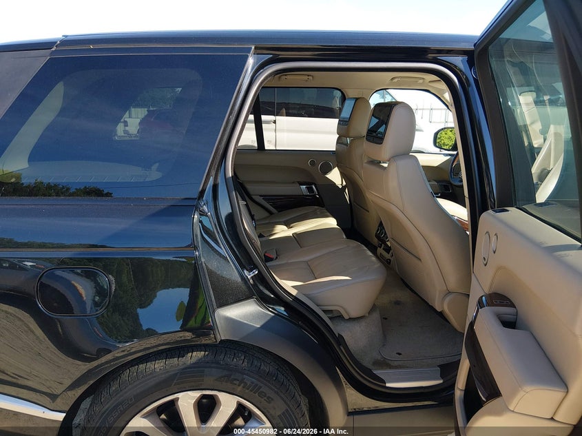 2015 Land rover RANGE ROVER VIN SALGS2VF6FA199469 IAAI salvage auction — NORMAL WEAR, Clear (Georgia), sold $4,625 on 2026-07-09 (photo 8)