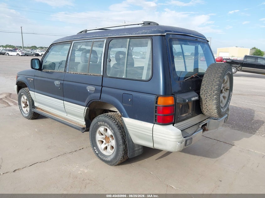 1995 Mitsubishi Montero VIN JA4MR41H7SJ025441 IAAI salvage auction — NORMAL WEAR, Original (Texas), sold $100 on 2026-08-27 (photo 3)