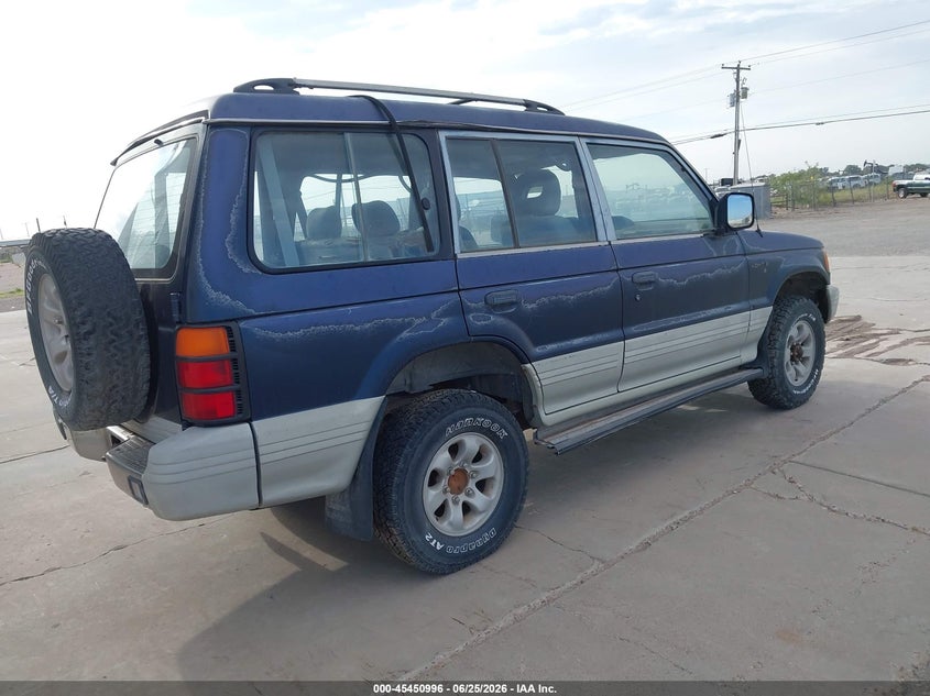 1995 Mitsubishi Montero VIN JA4MR41H7SJ025441 IAAI salvage auction — NORMAL WEAR, Original (Texas), sold $100 on 2026-08-27 (photo 4)