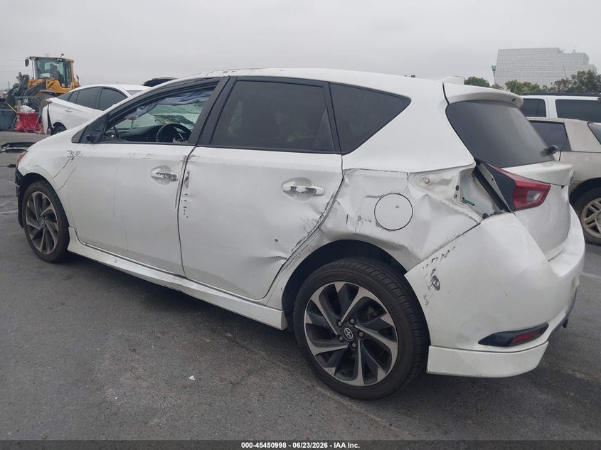 2016 Scion Im VIN JTNKARJE8GJ500704 IAAI salvage auction — ROLLOVER, Salvage Title, sold $425 on 2026-07-23 (photo 3)