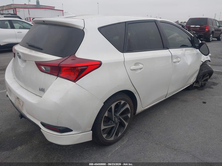 2016 Scion Im VIN JTNKARJE8GJ500704 IAAI salvage auction — ROLLOVER, Salvage Title, sold $425 on 2026-07-23 (photo 4)