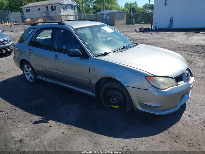 2007 Subaru Impreza VIN JF1GG61667H805065 IAAI salvage auction — NORMAL WEAR, Clear (Pennsylvania), sold $400 on 2026-07-21 (photo 1)