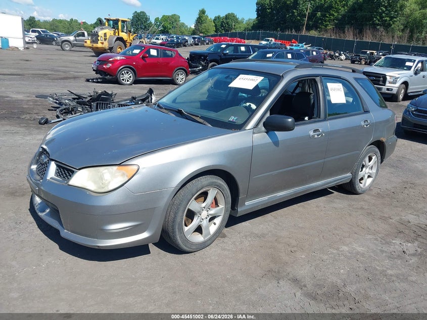 2007 Subaru Impreza VIN JF1GG61667H805065 IAAI salvage auction — NORMAL WEAR, Clear (Pennsylvania), sold $400 on 2026-07-21 (photo 2)