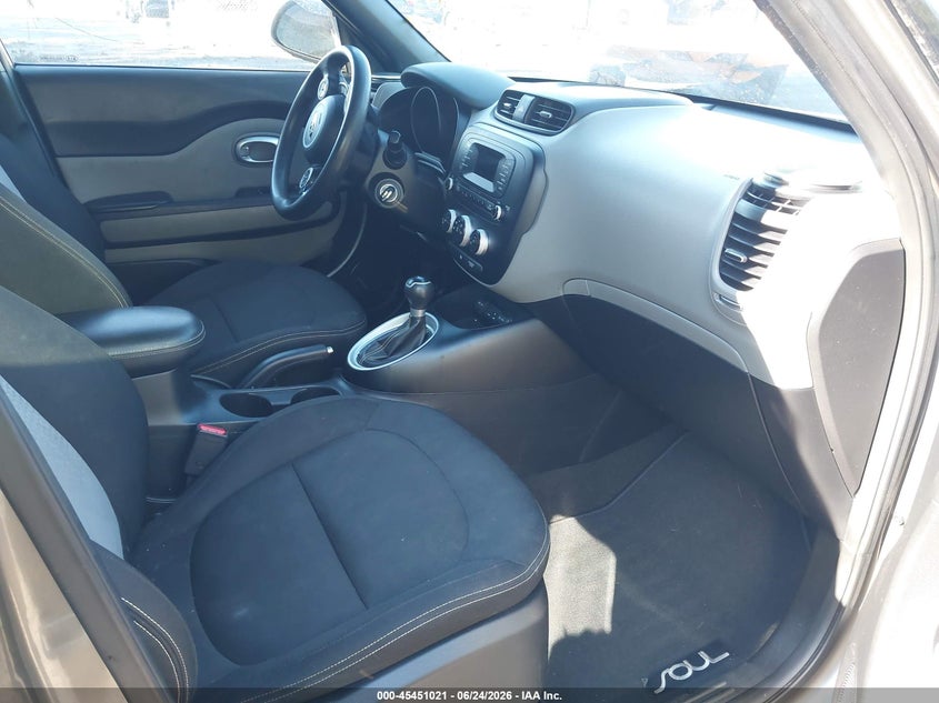 2014 Kia Soul VIN KNDJP3A58E7039204 IAAI salvage auction — NORMAL WEAR, Salvage Rebuilt (North Carolina), sold $850 on 2026-07-14 (photo 5)