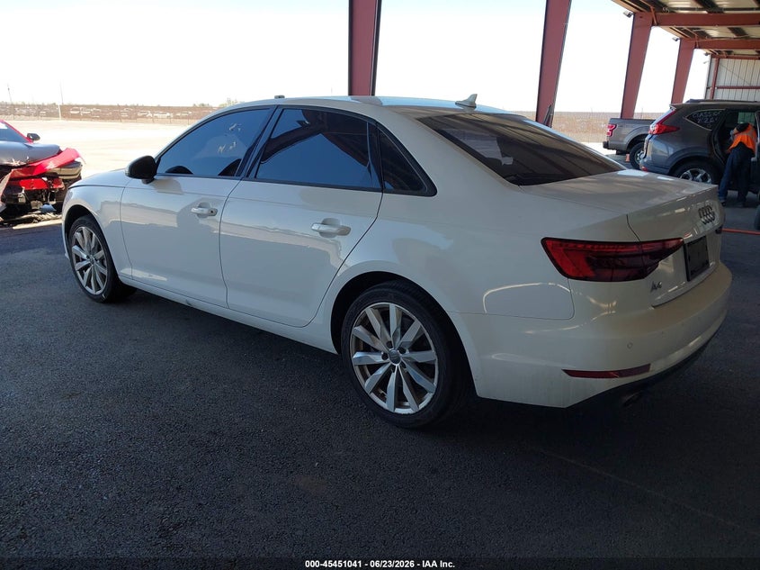 2017 Audi A4 VIN WAUGNAF47HN005417 IAAI salvage auction — NORMAL WEAR, Clear - Dealer Only (California), sold $1,650 on 2026-07-14 (photo 3)