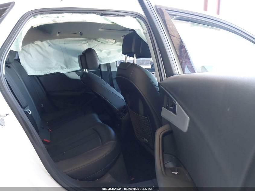 2017 Audi A4 VIN WAUGNAF47HN005417 IAAI salvage auction — NORMAL WEAR, Clear - Dealer Only (California), sold $1,650 on 2026-07-14 (photo 8)