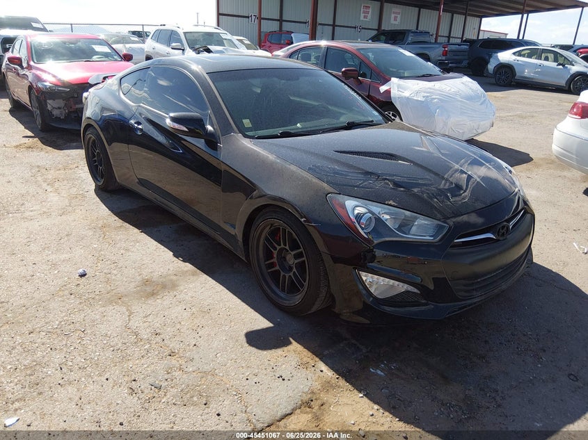 2016 Hyundai Genesis VIN KMHHU6KJ1GU133512 IAAI salvage auction — LEFT FRONT, Salvage Title, sold $475 on 2026-07-29 (photo 1)