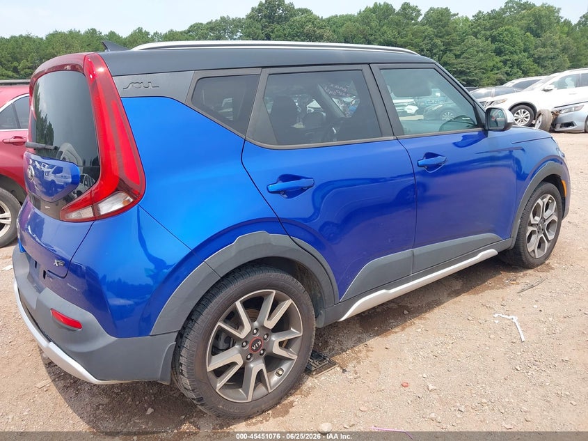 2020 Kia Soul VIN KNDJ23AU9L7123518 IAAI salvage auction — NORMAL WEAR, Clear (Alabama), sold $4,100 on 2026-07-15 (photo 4)