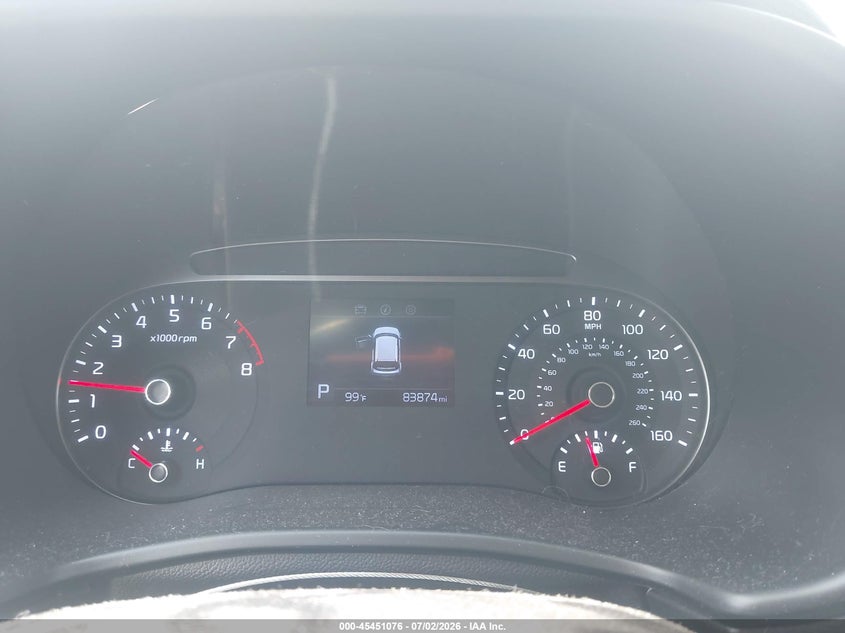 2020 Kia Soul VIN KNDJ23AU9L7123518 IAAI salvage auction — NORMAL WEAR, Clear (Alabama), sold $4,100 on 2026-07-15 (photo 7)