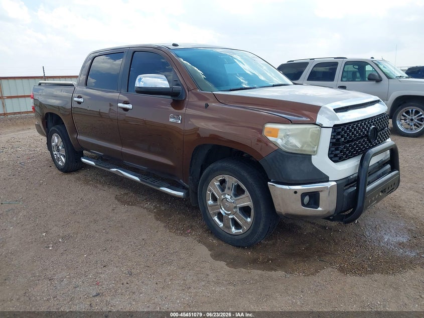 2014 Toyota Tundra VIN 5TFAW5F10EX360044 IAAI salvage auction — NORMAL WEAR, Original (Texas), sold $10,250 on 2026-07-13 (photo 1)