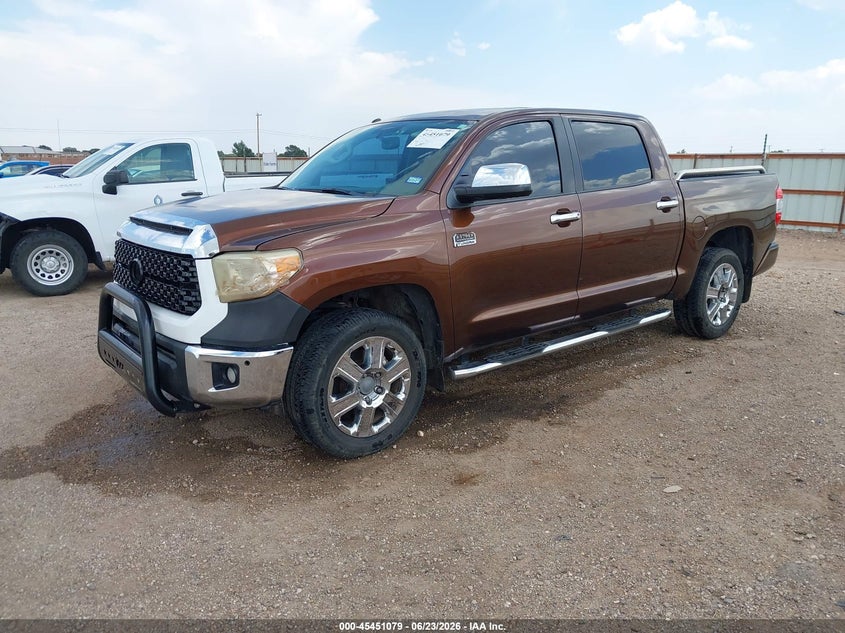 2014 Toyota Tundra VIN 5TFAW5F10EX360044 IAAI salvage auction — NORMAL WEAR, Original (Texas), sold $10,250 on 2026-07-13 (photo 2)