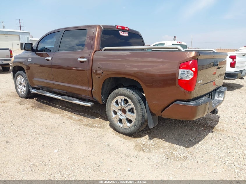 2014 Toyota Tundra VIN 5TFAW5F10EX360044 IAAI salvage auction — NORMAL WEAR, Original (Texas), sold $10,250 on 2026-07-13 (photo 3)