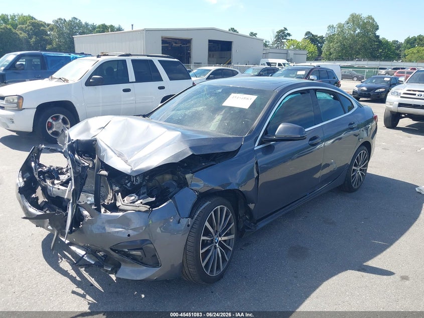 2021 BMW 2er VIN WBA73AK04M7H45551 IAAI salvage auction — FRONT END, Salvage (Georgia), sold $2,900 on 2026-08-19 (photo 2)