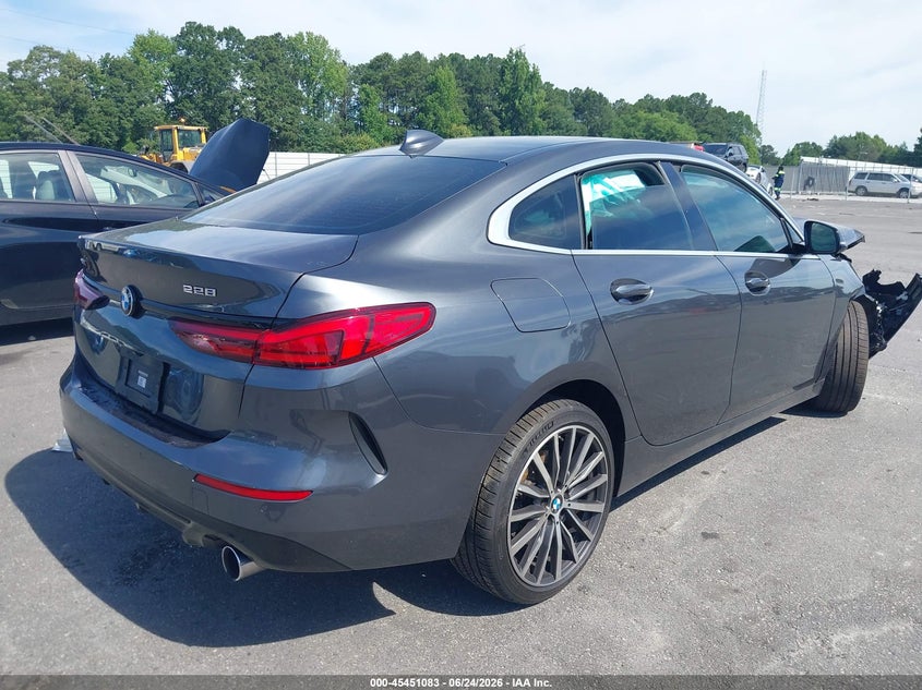 2021 BMW 2er VIN WBA73AK04M7H45551 IAAI salvage auction — FRONT END, Salvage (Georgia), sold $2,900 on 2026-08-19 (photo 4)