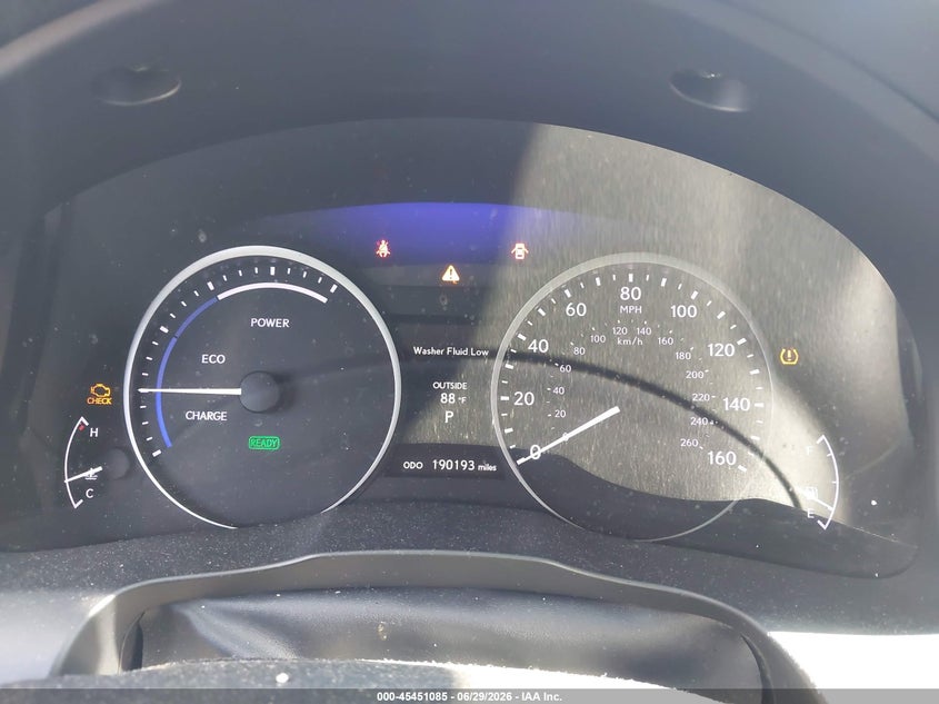 2013 Lexus ES VIN JTHBW1GG5D2023640 IAAI salvage auction — RIGHT FRONT, Salvage Title, sold $2,450 on 2026-09-01 (photo 7)