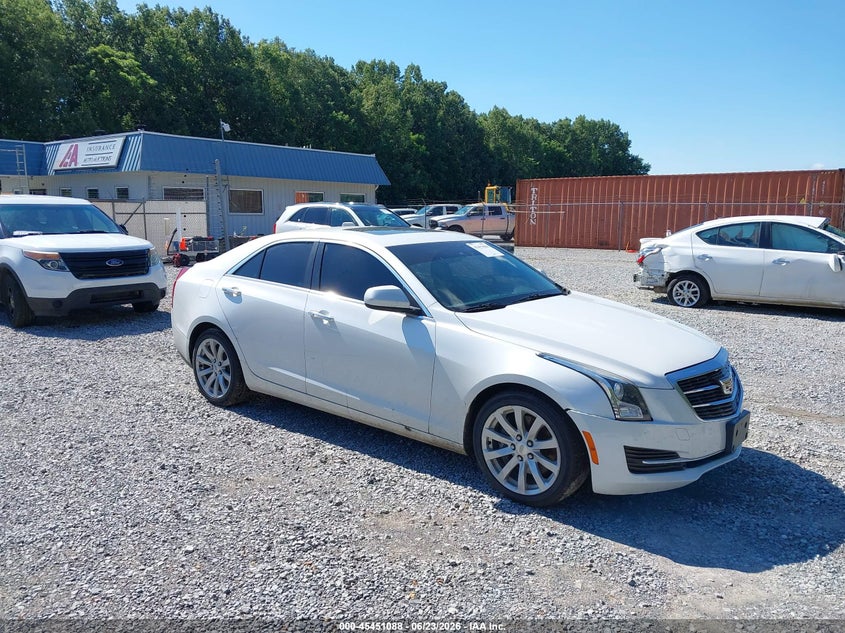 2017 Cadillac Ats VIN 1G6AA5RX6H0178864 IAAI salvage auction — FRONT END, Salvage Title, sold $2,050 on 2026-08-25 (photo 1)