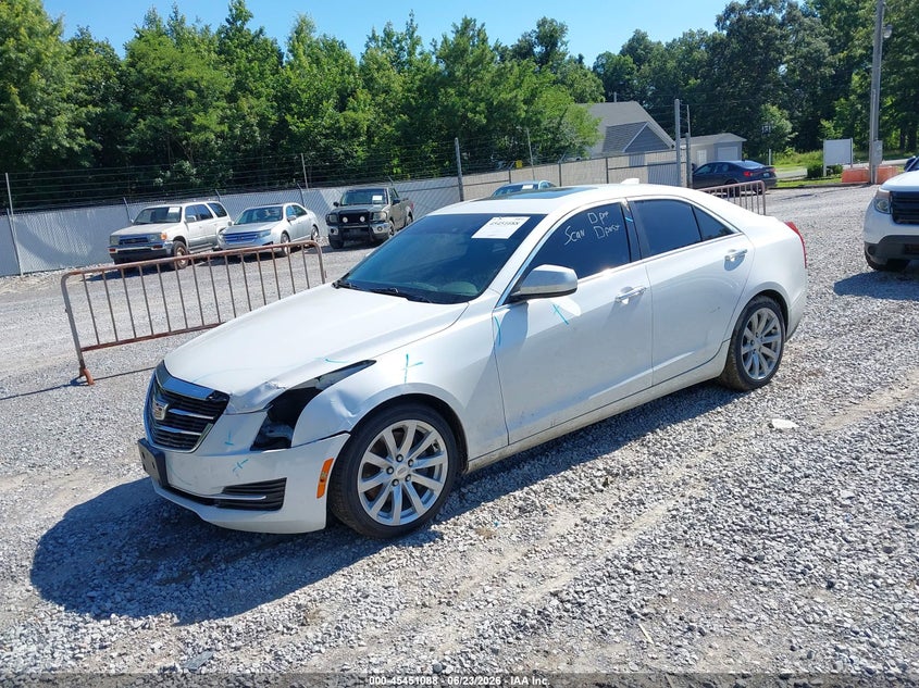 2017 Cadillac Ats VIN 1G6AA5RX6H0178864 IAAI salvage auction — FRONT END, Salvage Title, sold $2,050 on 2026-08-25 (photo 2)