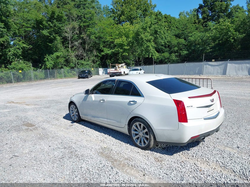 2017 Cadillac Ats VIN 1G6AA5RX6H0178864 IAAI salvage auction — FRONT END, Salvage Title, sold $2,050 on 2026-08-25 (photo 3)