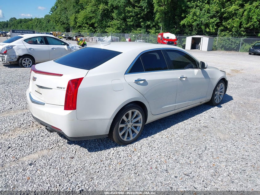 2017 Cadillac Ats VIN 1G6AA5RX6H0178864 IAAI salvage auction — FRONT END, Salvage Title, sold $2,050 on 2026-08-25 (photo 4)