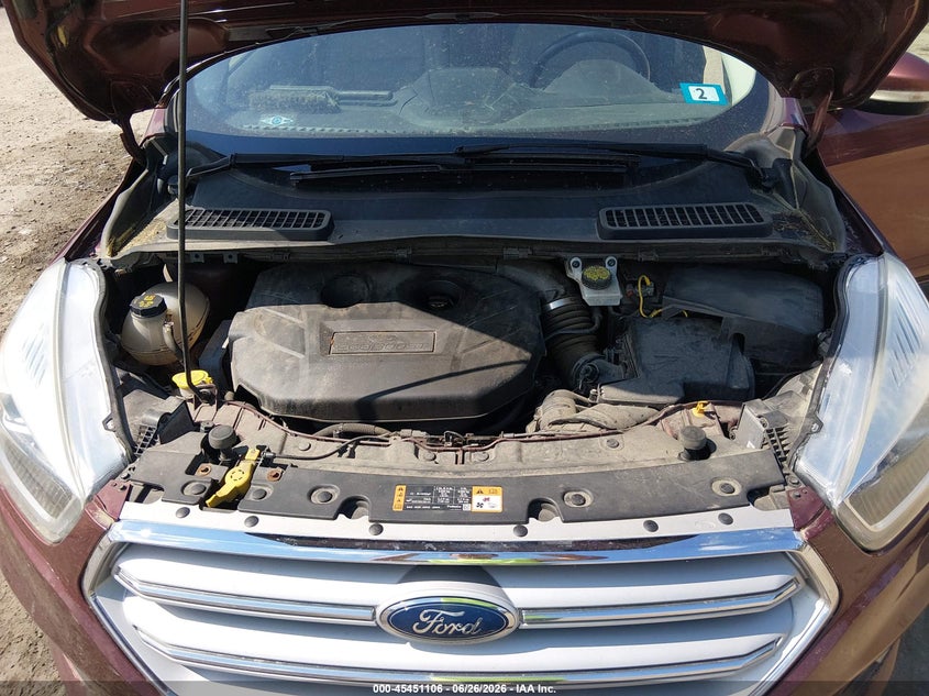 2018 Ford Escape VIN 1FMCU9J93JUB15880 IAAI salvage auction — NORMAL WEAR, Original (New Hampshire), sold $2,550 on 2026-07-11 (photo 8)