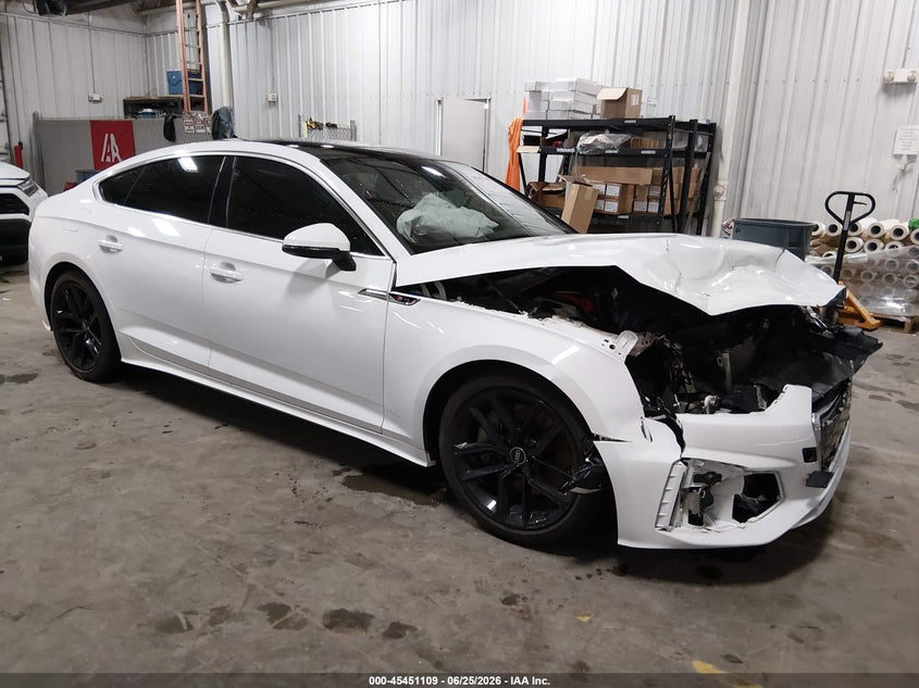 2024 Audi A5 VIN WAUFACF50RA089181 — IAAI salvage auction photo