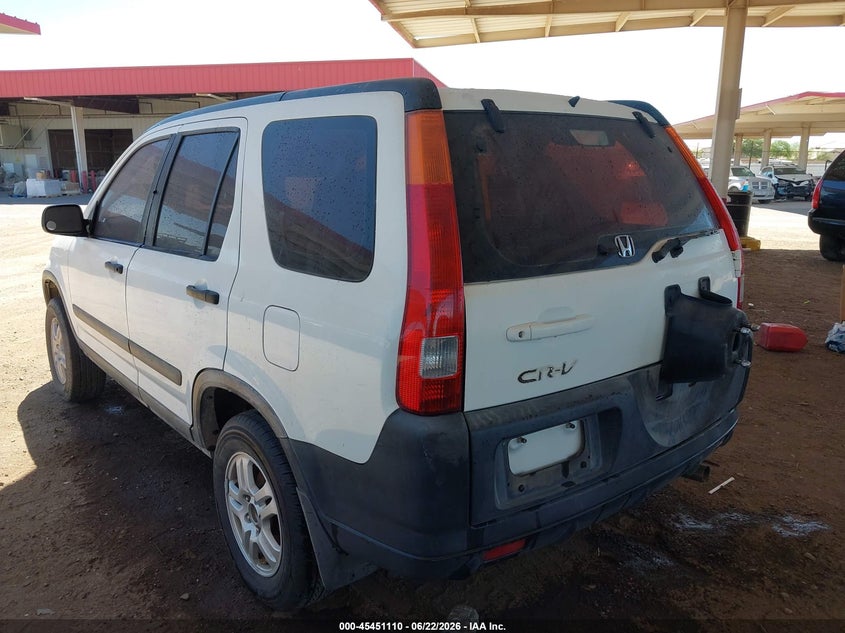 2002 Honda Cr-v VIN JHLRD68482C011841 IAAI salvage auction — NORMAL WEAR, Clear (Arizona), sold $25 on 2026-07-28 (photo 3)
